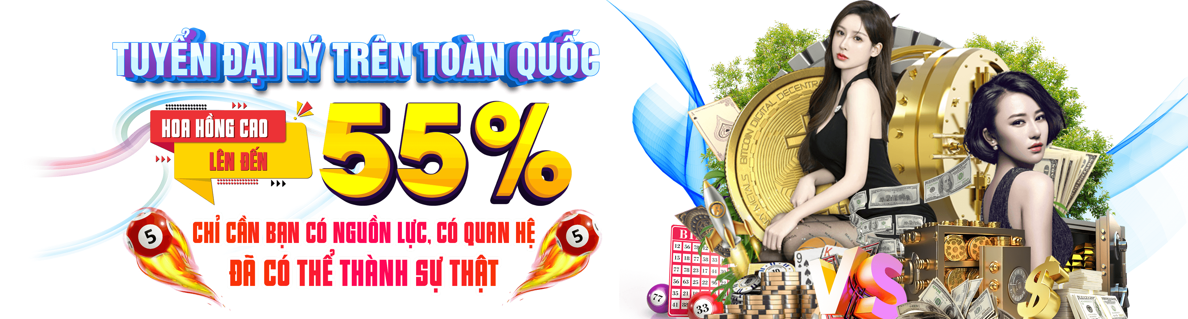 Hình ảnh quảng cáo của 95vn hiển thị nền tảng và các lợi ích