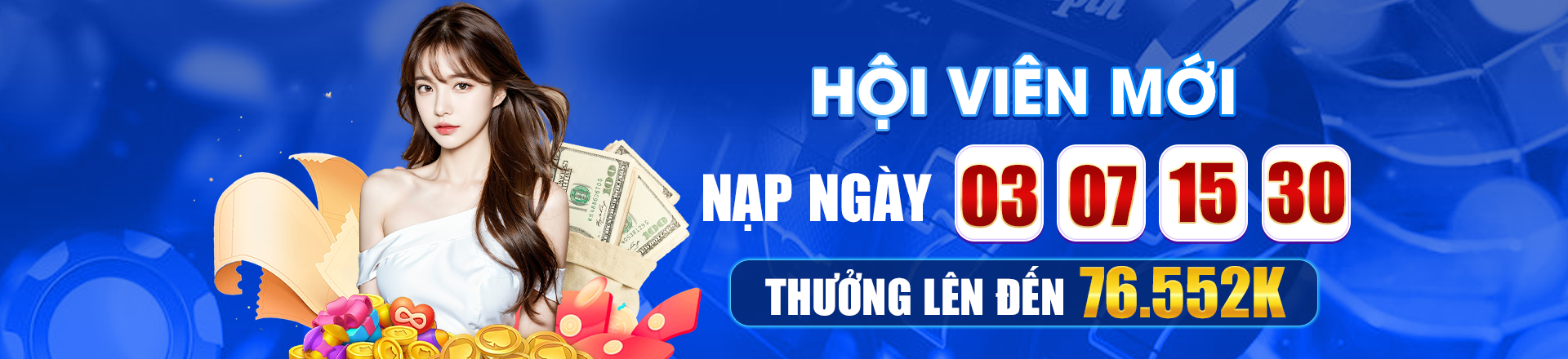 Hình ảnh quảng cáo của 95vn hiển thị nền tảng và các lợi ích