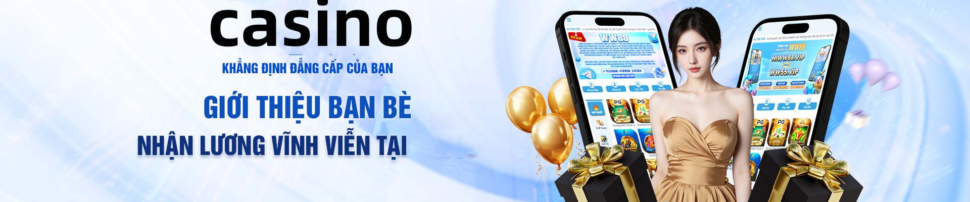 Hình ảnh quảng cáo của 95vn hiển thị nền tảng và các lợi ích