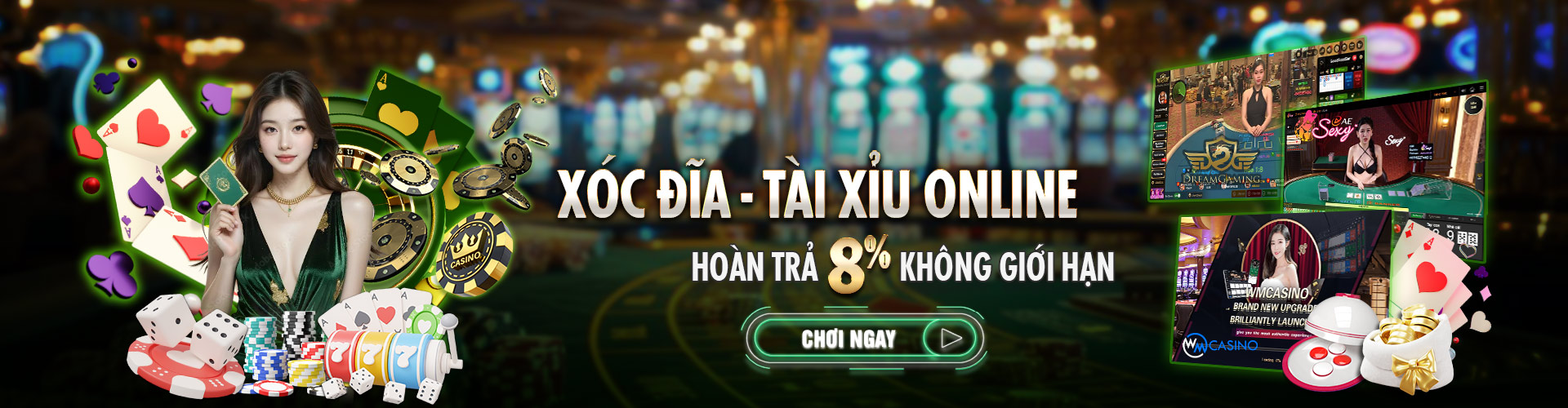 Hình ảnh quảng cáo của 95vn hiển thị nền tảng và các lợi ích