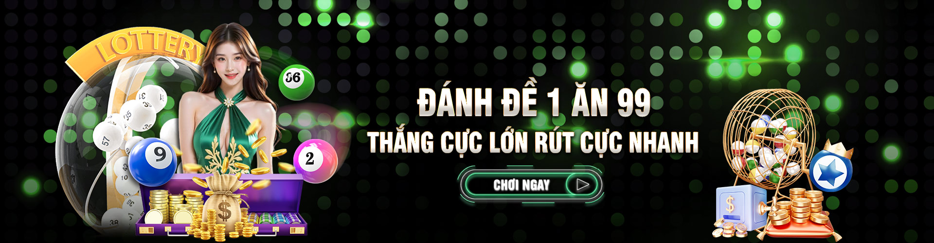 Hình ảnh quảng cáo của 95vn hiển thị nền tảng và các lợi ích