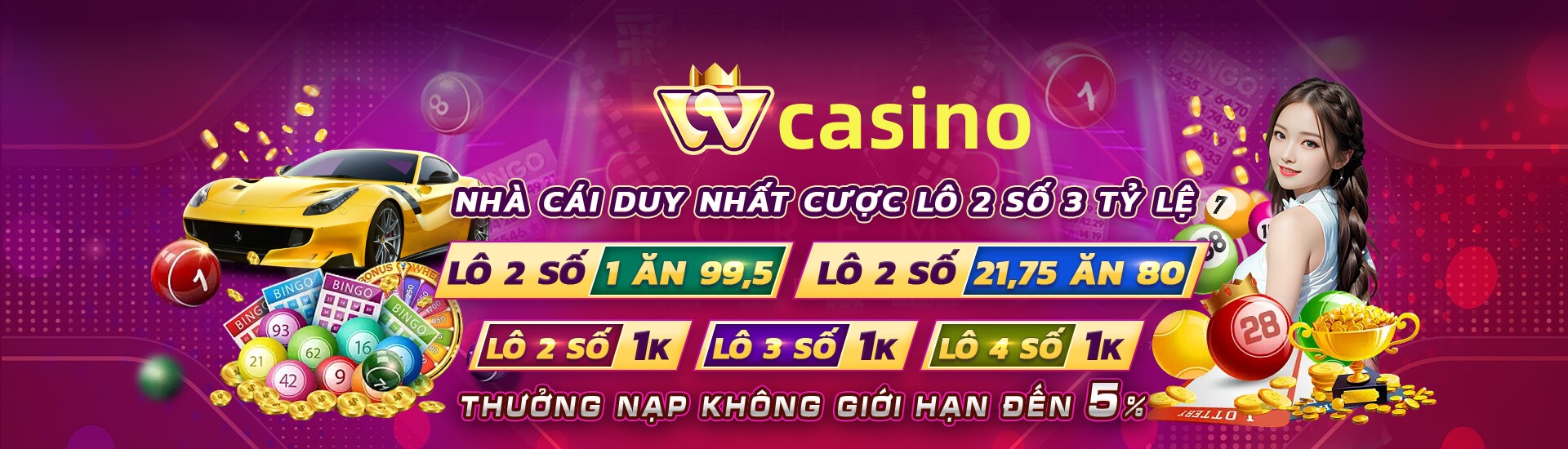 Hình ảnh quảng cáo của 95vn hiển thị nền tảng và các lợi ích